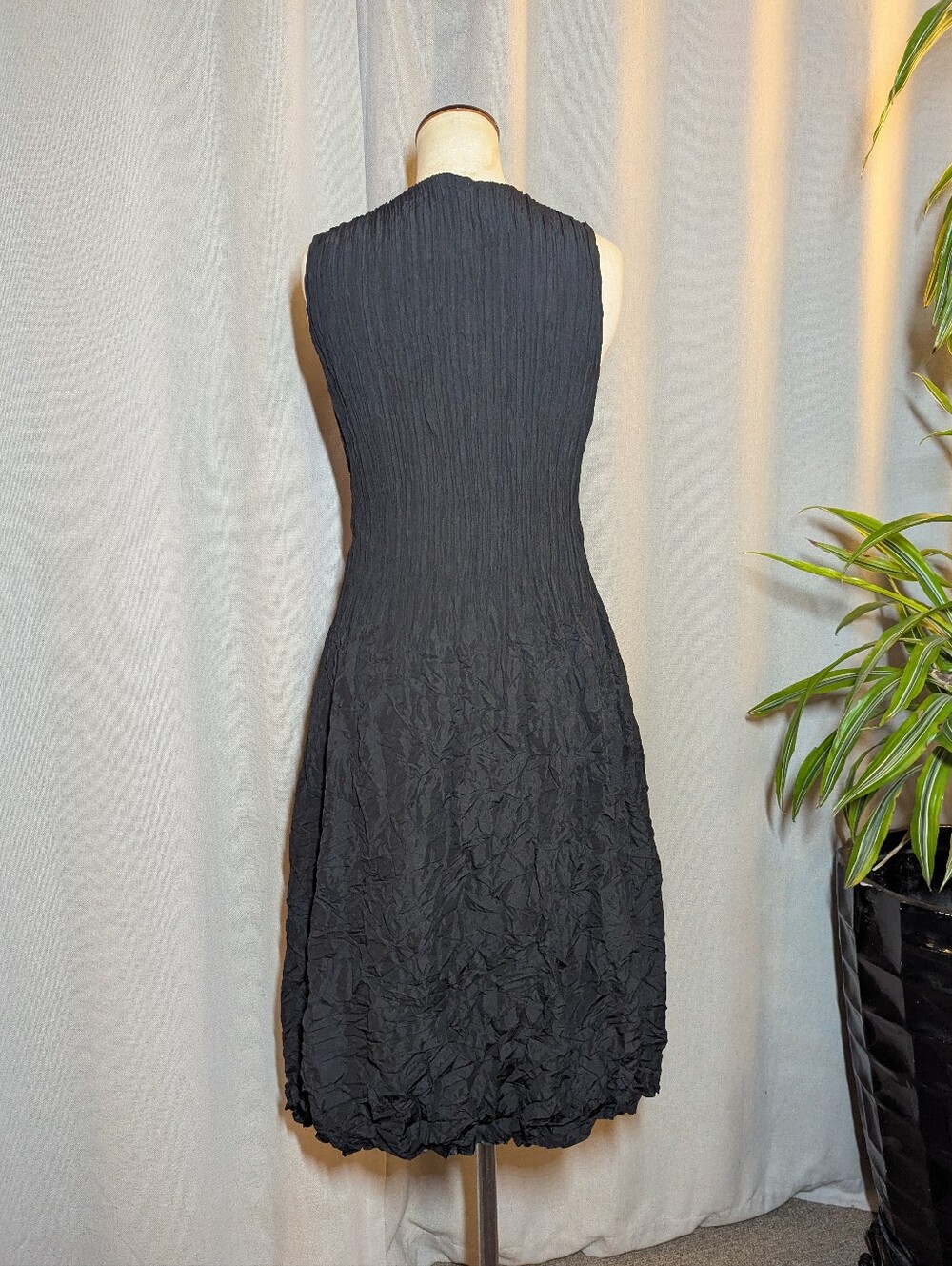 Alquema Smash Pocket Dress Black Sleeveless Size 0 US 2 4 - Picture 4 of 8
